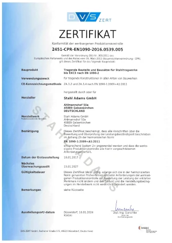 Zertifikat WPK