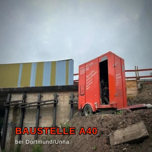 A40 Baustelle